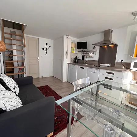 Apartment Charmant Duplex, Proche Plage Et Commerces A Saint-jean-de-luz, Ideal Pour Des Vacances Reussies! - Fr-1-239-861 *
